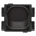 35 Amp 2 Way Switch Mechanism Double Pole - Black
