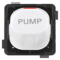 10 Amp 2 Way "Pump" Switch Mechanism Double Pole - White