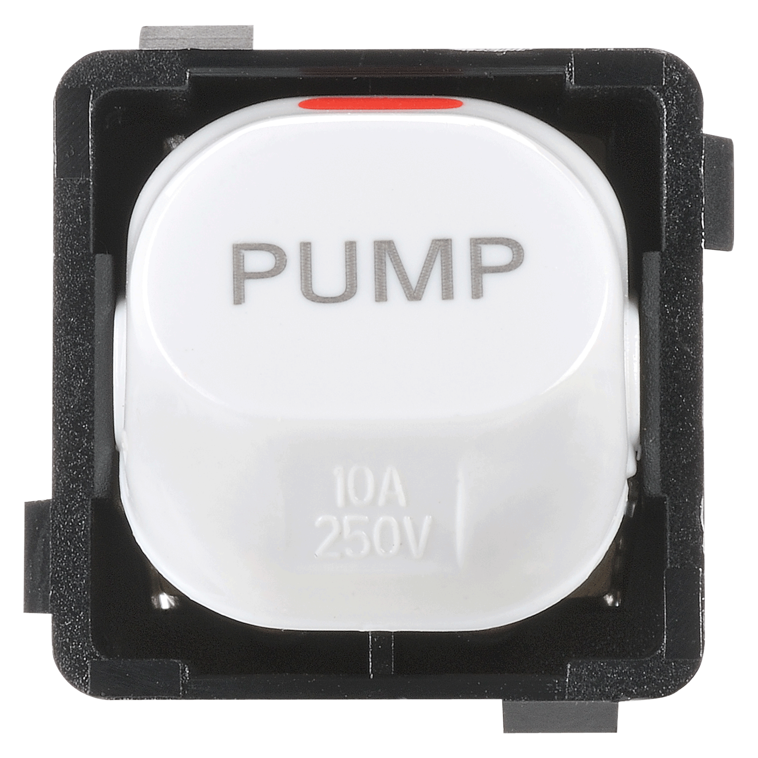 10 Amp 2 Way "Pump" Switch Mechanism Double Pole - White