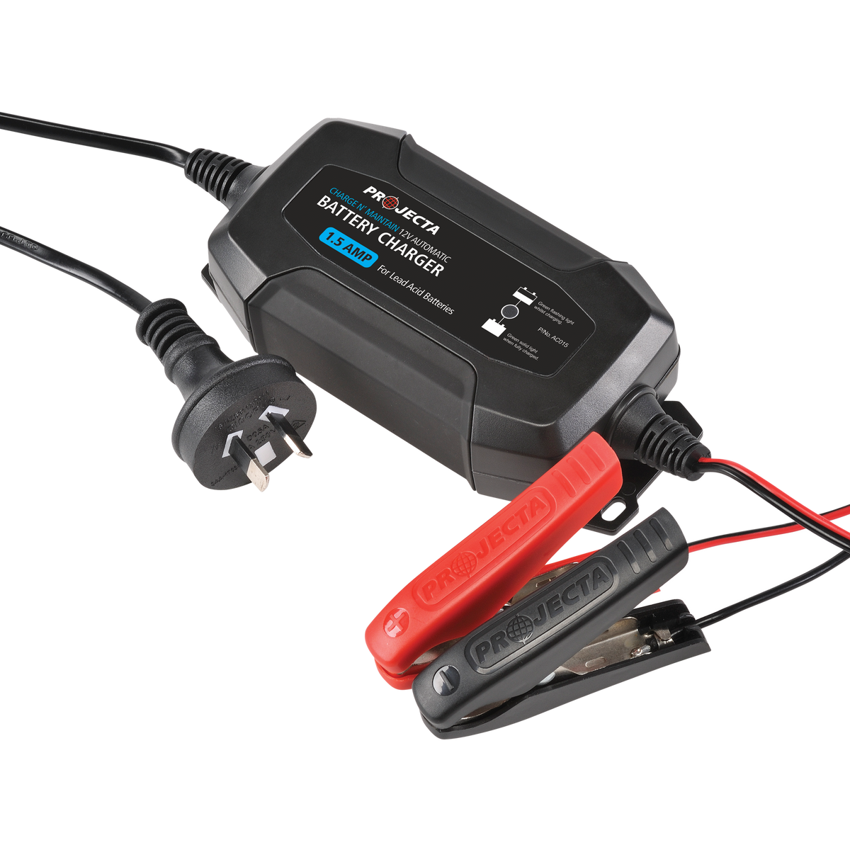 1.5 Amp 12V 4 Stage Automatic Battery Charger
