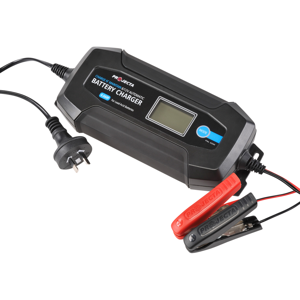 4 Amp 6/12V 8 Stage Automatic Battery Charger