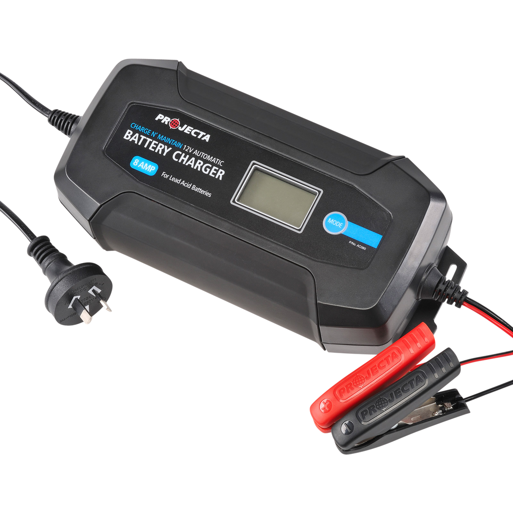 8 Amp 12V 8 Stage Automatic Battery Charger