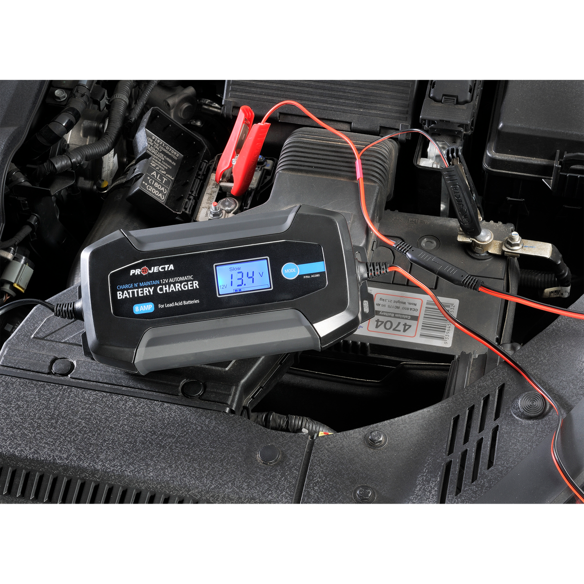 8 Amp 12V 8 Stage Automatic Battery Charger