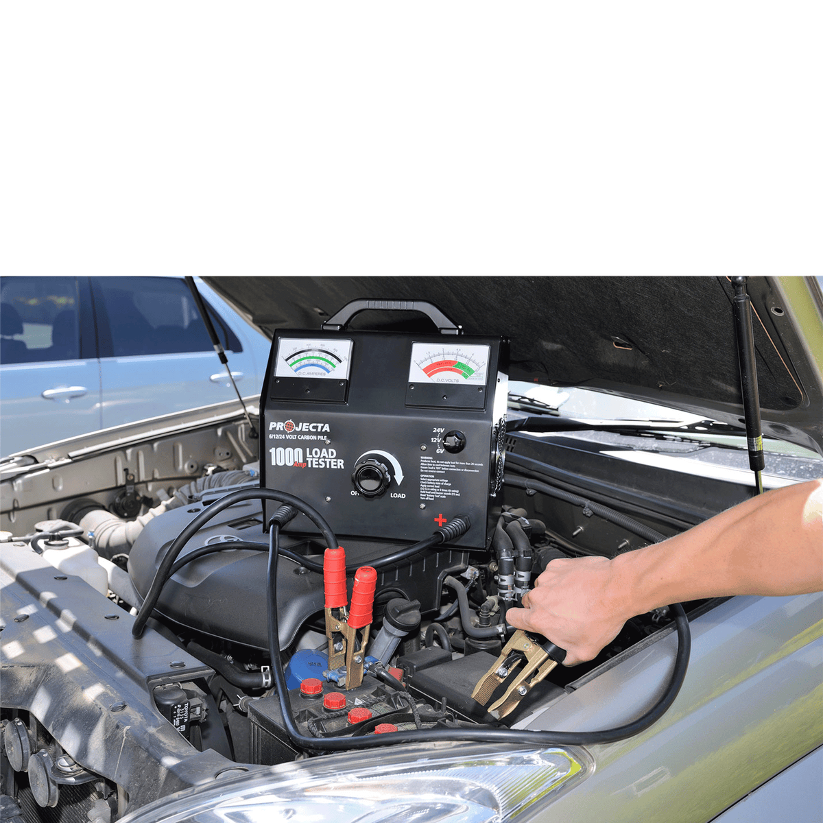 6/12/24V 0-1000 Amp Carbon Pile Load Tester