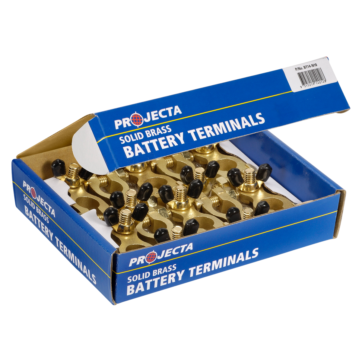 Wingnut Brass Battery Negative Terminal (Box 10)