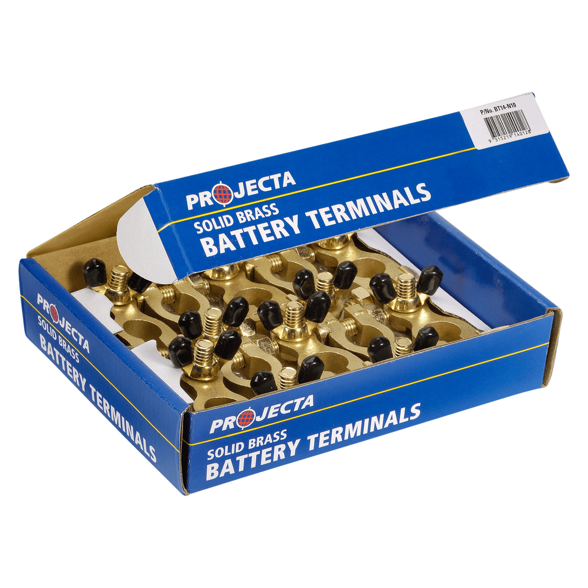 Wingnut Brass Battery Negative Terminal (Blister 1)