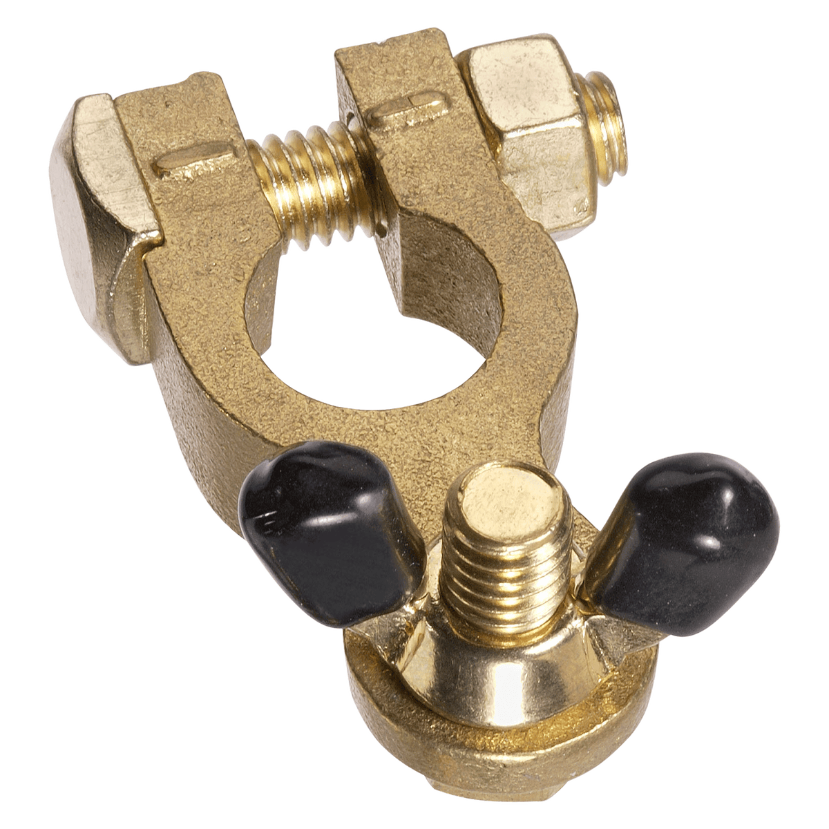 Wingnut Brass Battery Negative Terminal (Blister 1)