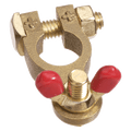 Wingnut Brass Battery Positive Terminal (Box 10)