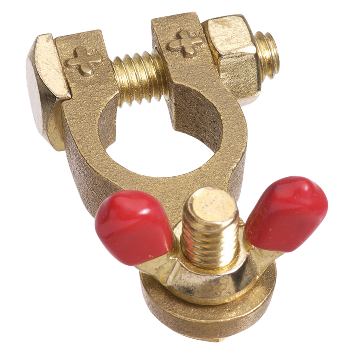 Wingnut Brass Battery Positive Terminal (Blister 1)