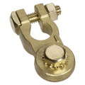 Heavy Duty Bolt Brass Battery Negative Terminal (Box 10)
