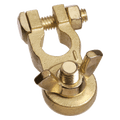 Heavy Duty Wingnut Brass Battery Negative Terminal (Box 10)