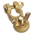 Heavy Duty Wingnut Brass Battery Positive Terminal (Box 10)