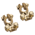 Brass Battery Terminal Suits Small Japanese Battery Posts (1 Positive 1 Negative)