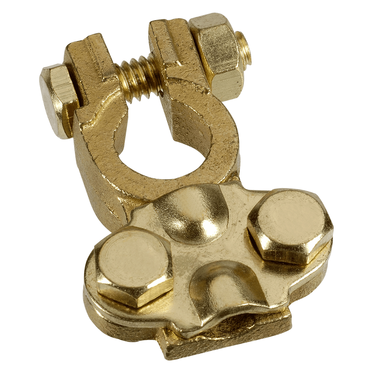 Positive Brass Battery Terminal Suits Small Japanese Battery (Blister 1)