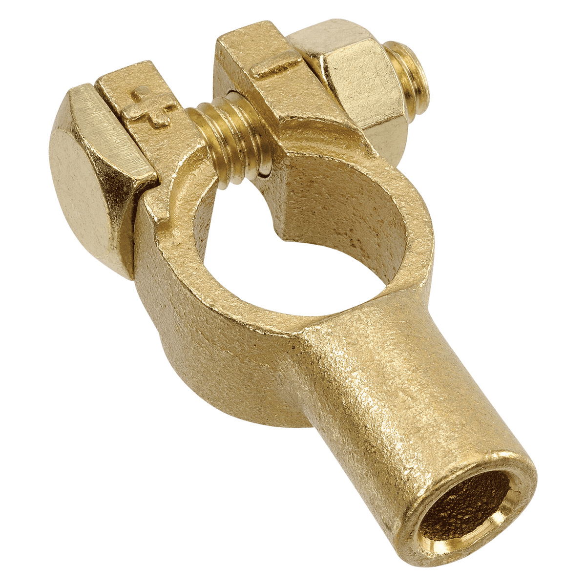 Crimp End Entry Brass Battery Terminal 35-50mm2 (2-0 B&S) (Bag 10)