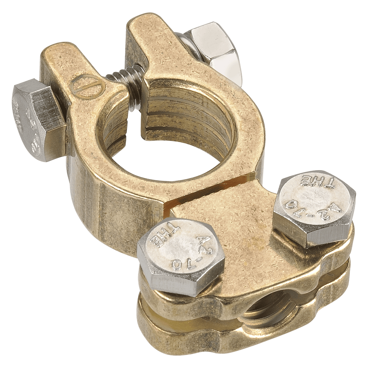 Forged Brass Saddle Negative Terminal (Bag of 10)