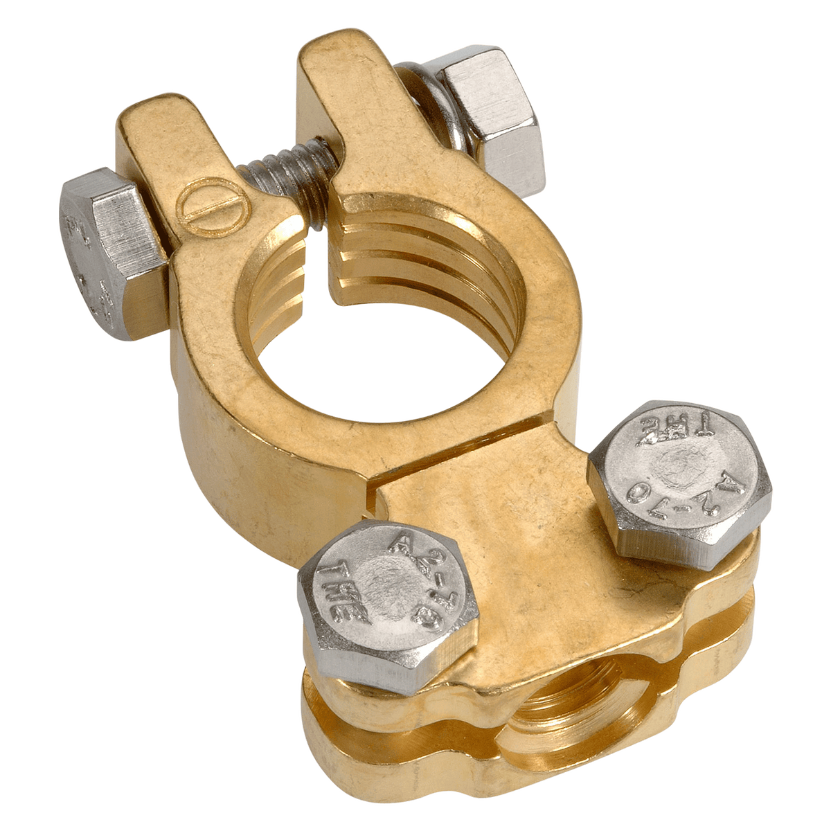 Forged Brass Saddle Negative Terminal (Blister 1)