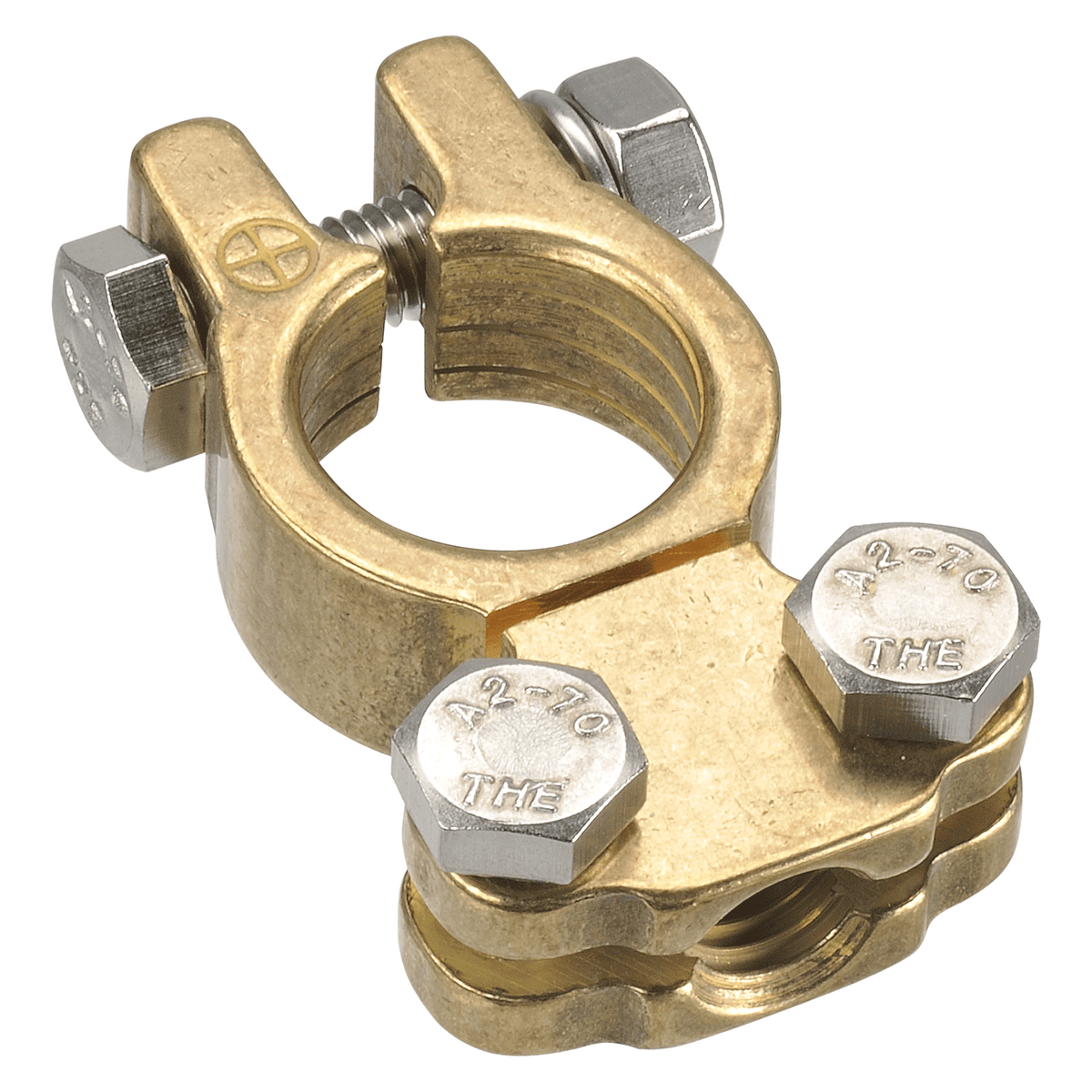 Forged Brass Saddle Positive Terminal (Bag of 10)