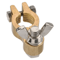 Forged Brass Heavy Duty Wingnut Positive Terminal (Bag of 10)