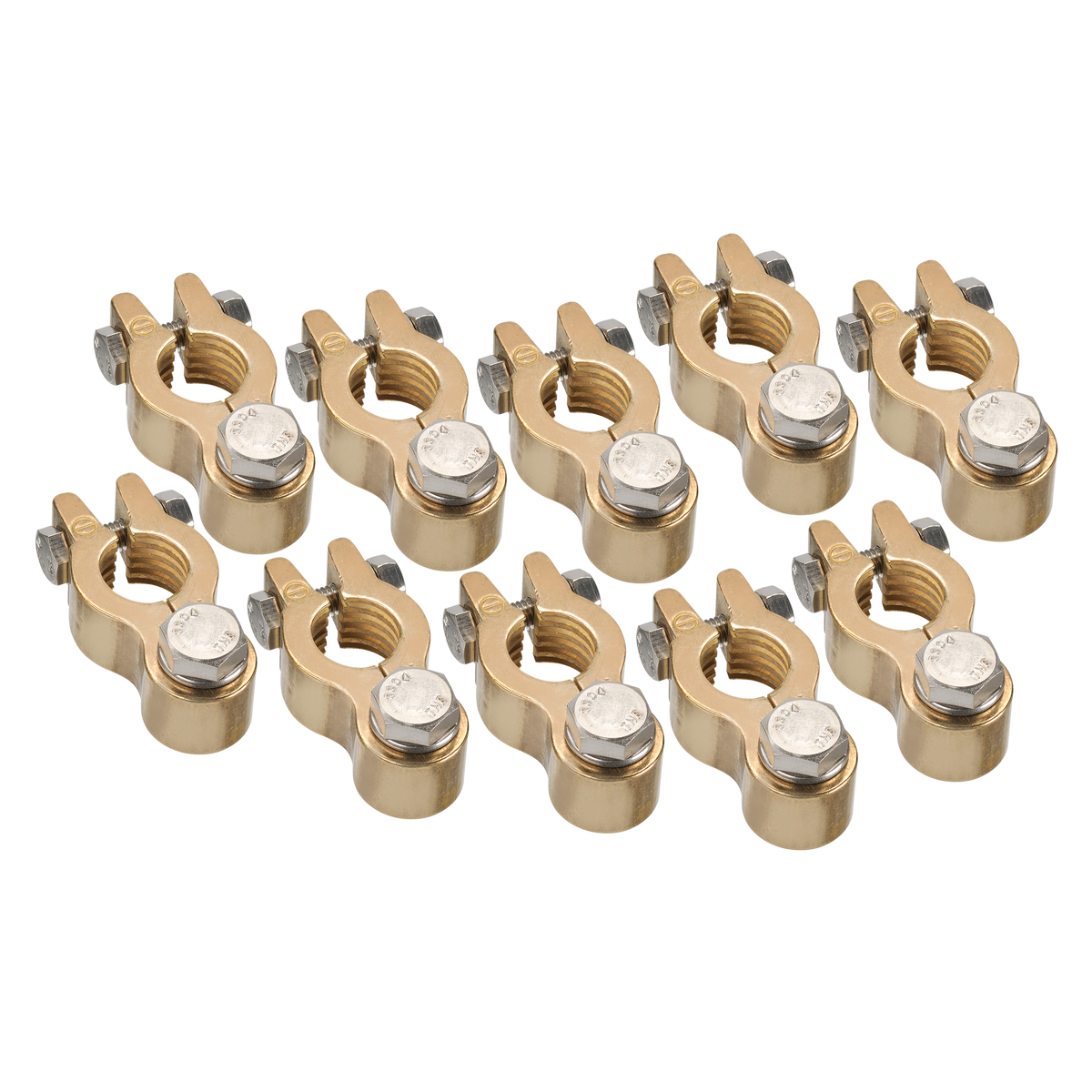 Forged Brass Heavy Duty Bolt - Negative Terminal (Bag of 10)