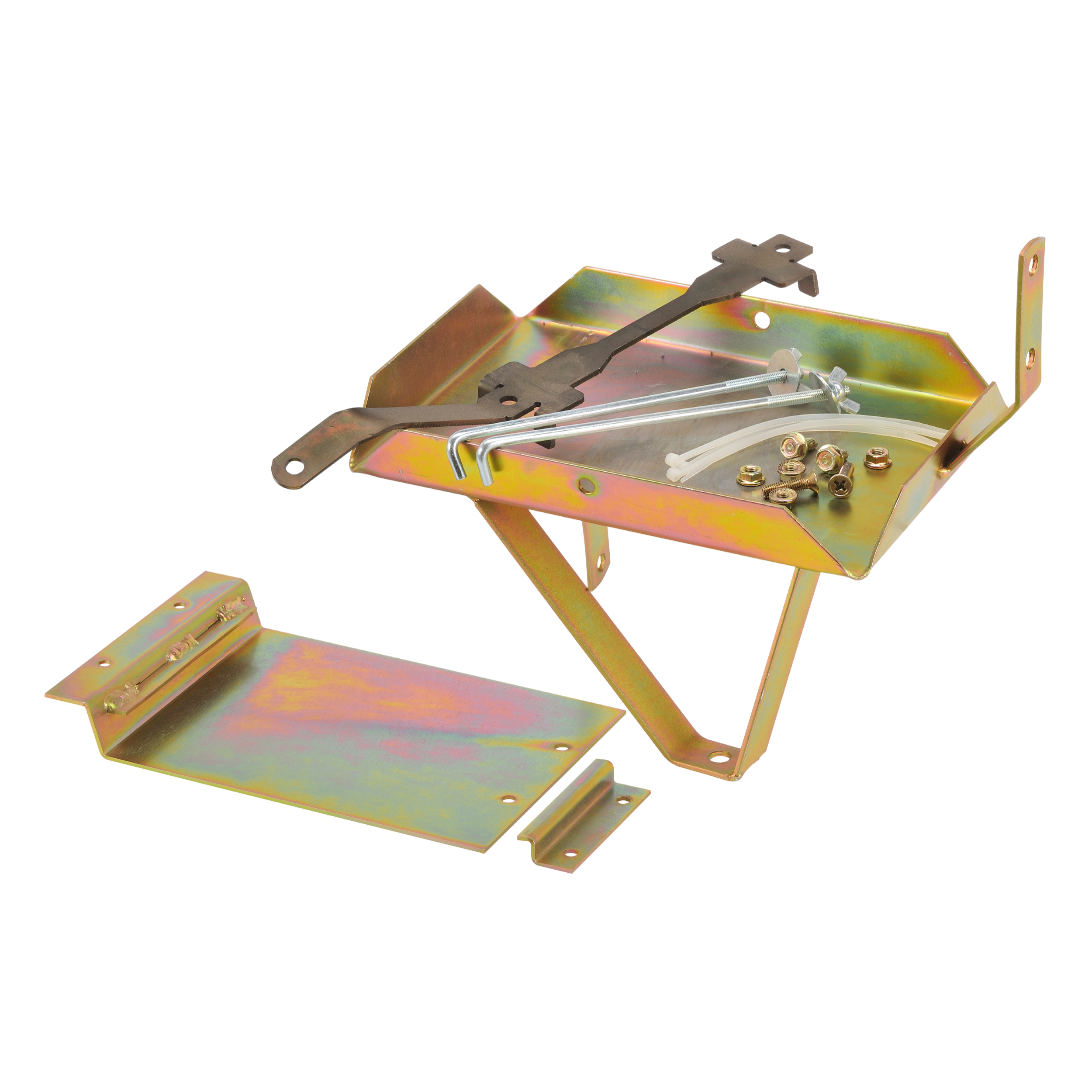 Heavy-Duty Dual Battery Tray Suits Ford Ranger Wlt