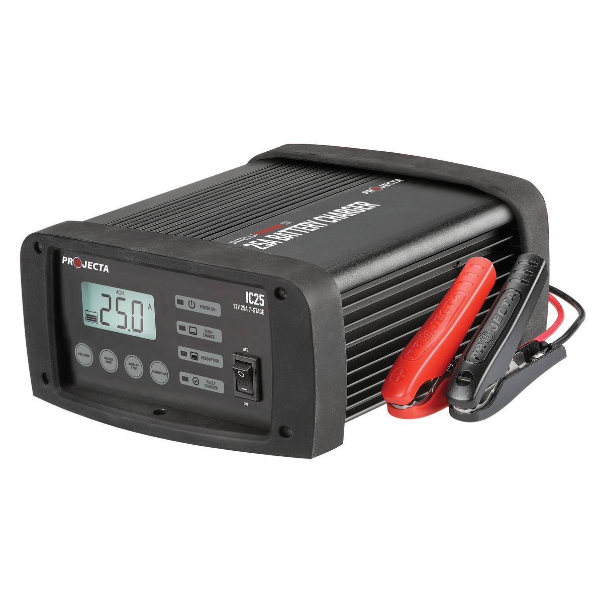 12V Automatic Workshop 25 Amp 7 Stage Battery Charger Multi Chemistry Lithium