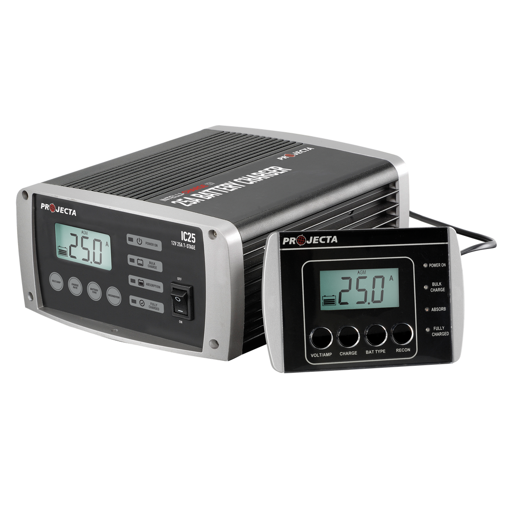 12V Automatic 25 Amp 7 Stage Battery Charger Multi Chemistry Lithium
