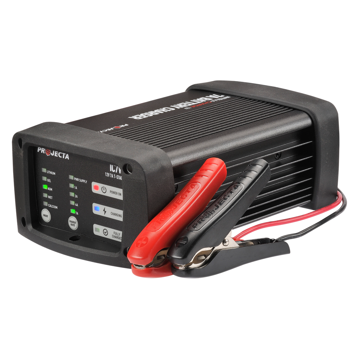 12V Automatic Workshop 7 Amp 7 Stage Battery Charger Multi Chemistry Lithium