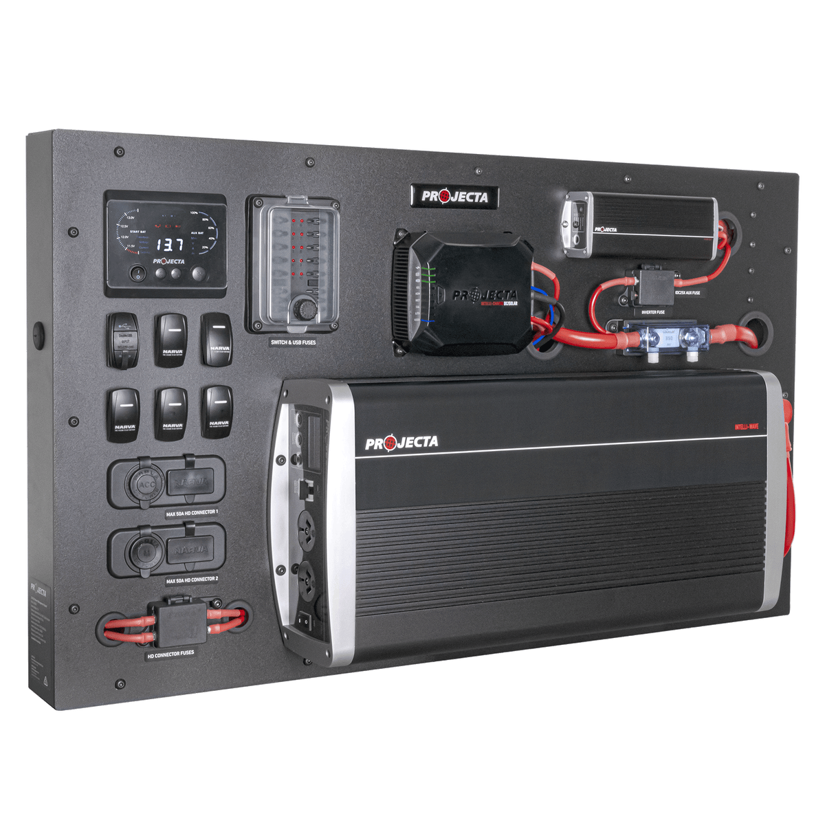 12V DC Power Management Board with 3000W Inverter