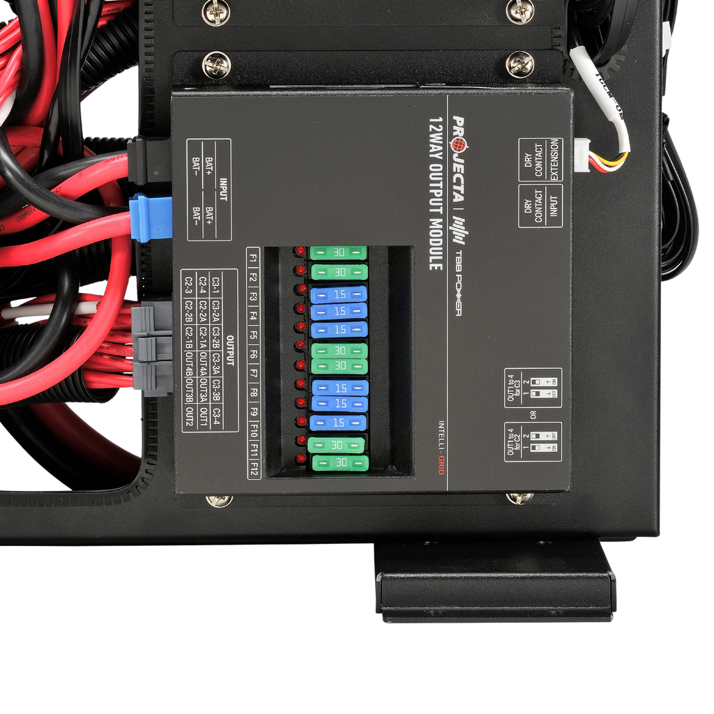 MOBILE POWER SYSTEM WITH BLUETOOTH MONITOR