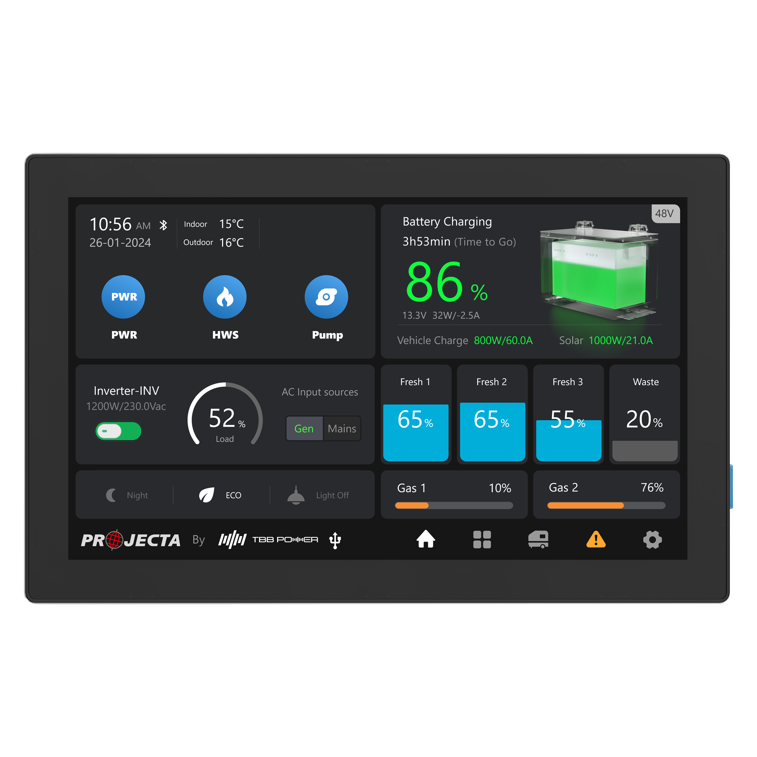 7" Display to Suit Intelli-Grid