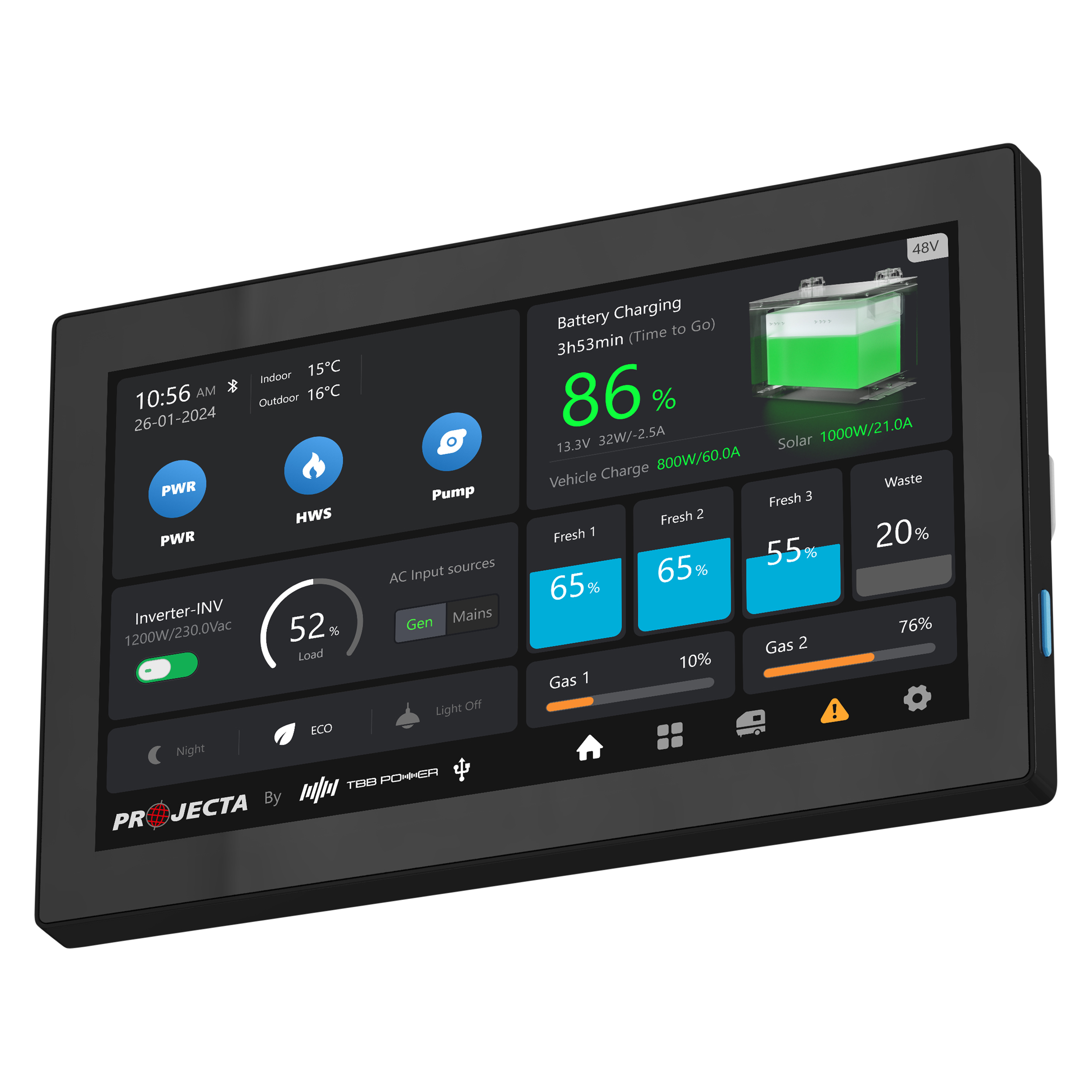 7" Display to Suit Intelli-Grid
