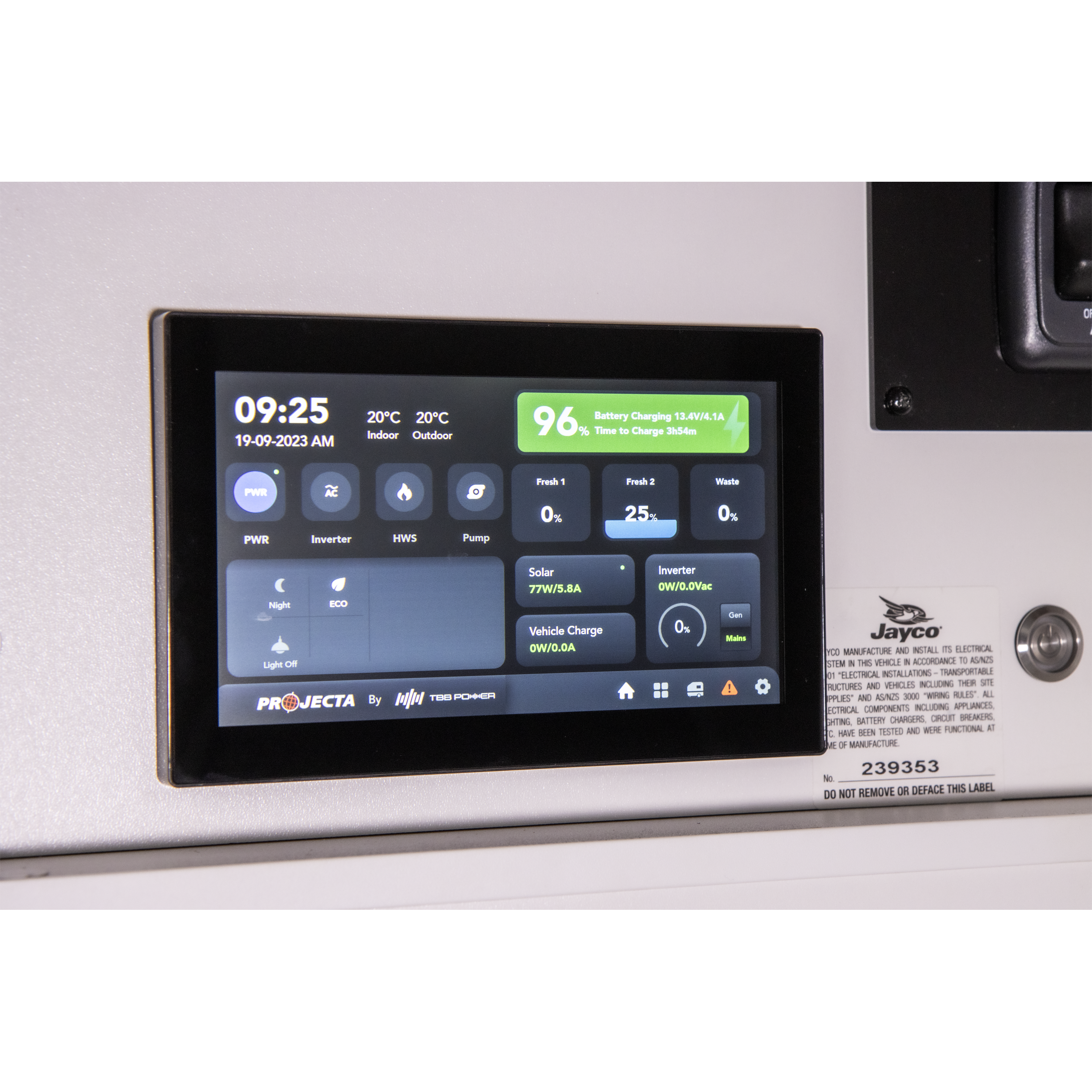 7" Display to Suit Intelli-Grid