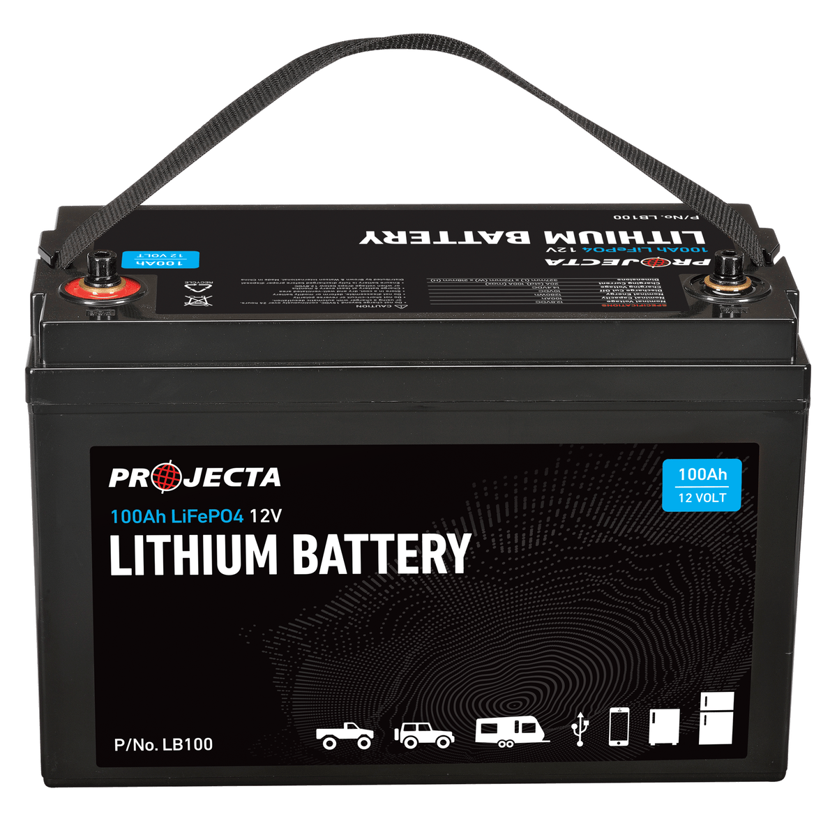 12V 100AH Lithium Battery