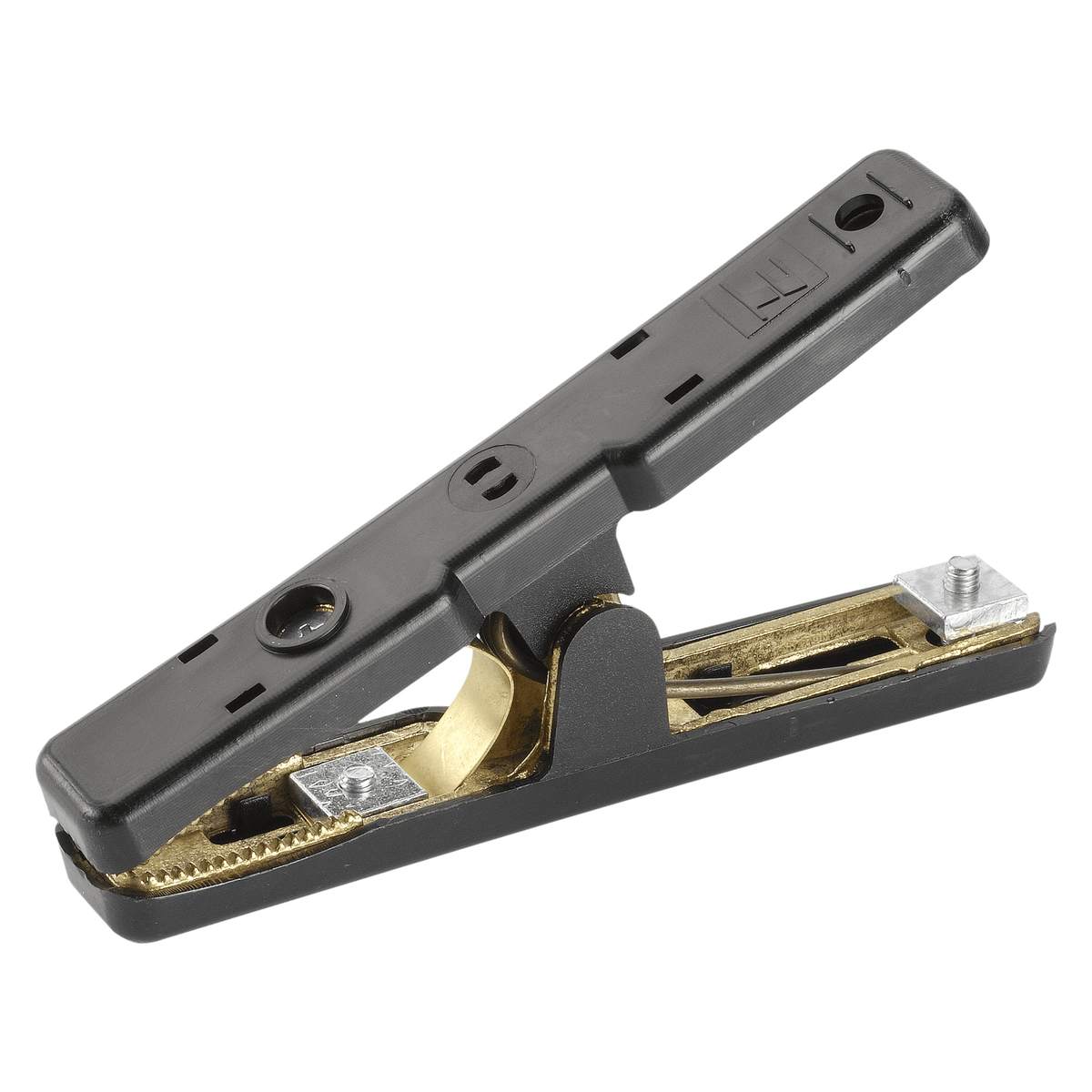 Cast Brass Clamp Small Black