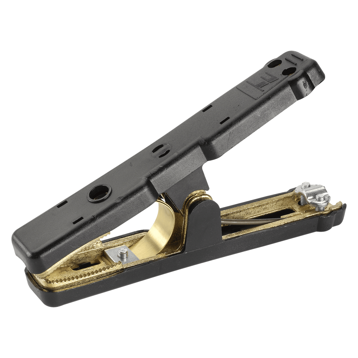 Cast Brass Clamp Medium Black