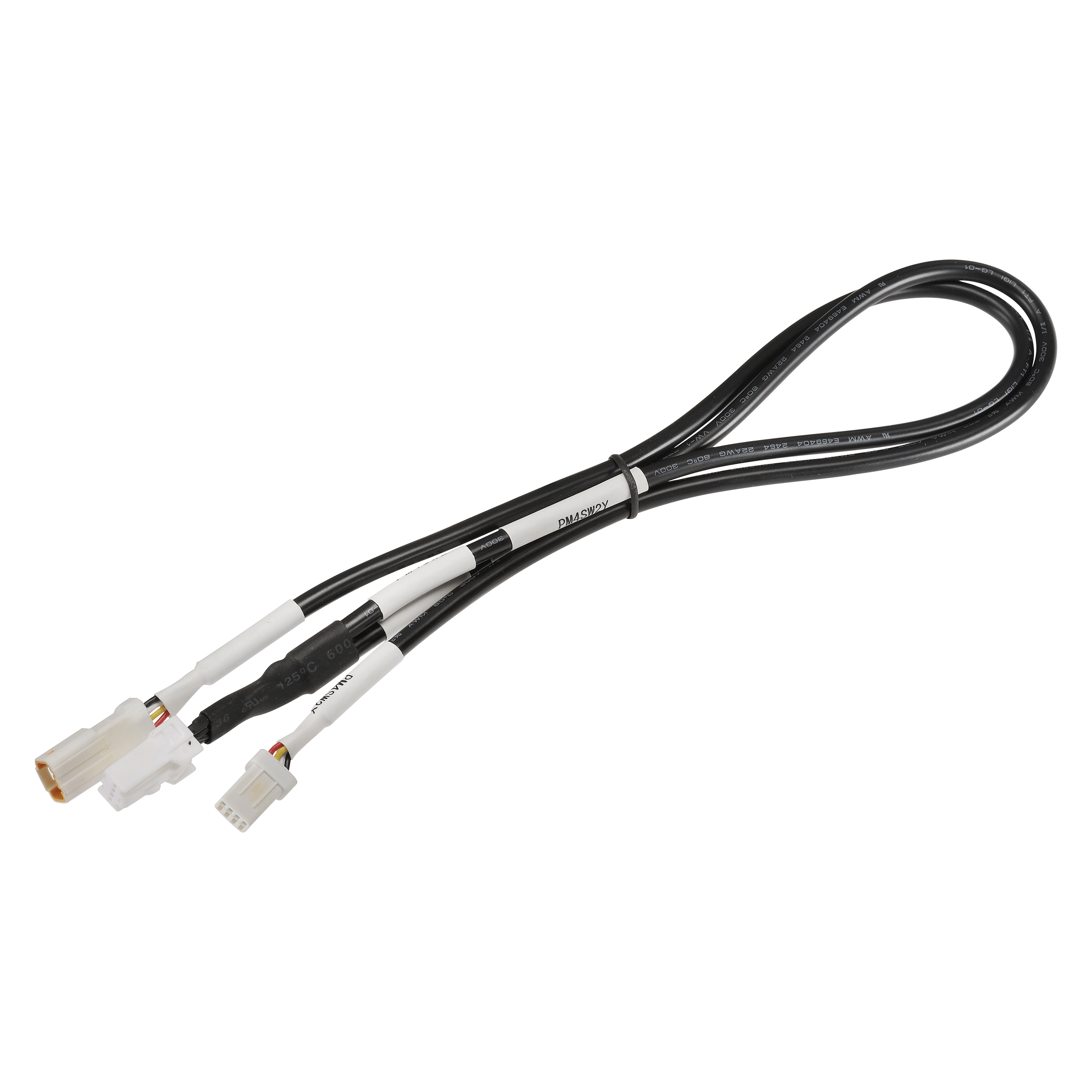 Y connector 0.5M cable to suit 2 positive