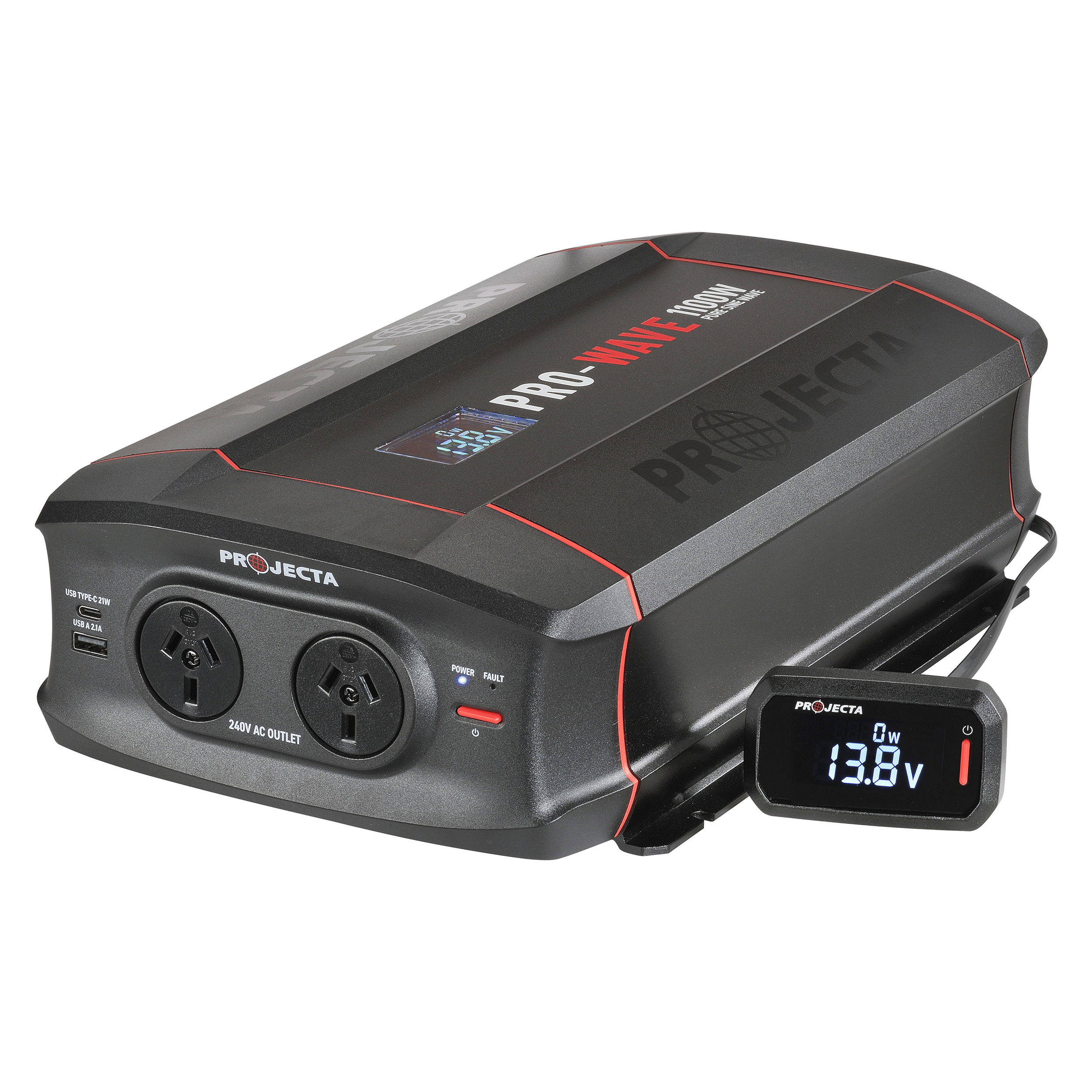12V 1100W Pro-Wave Pure Sine Wave Inverter