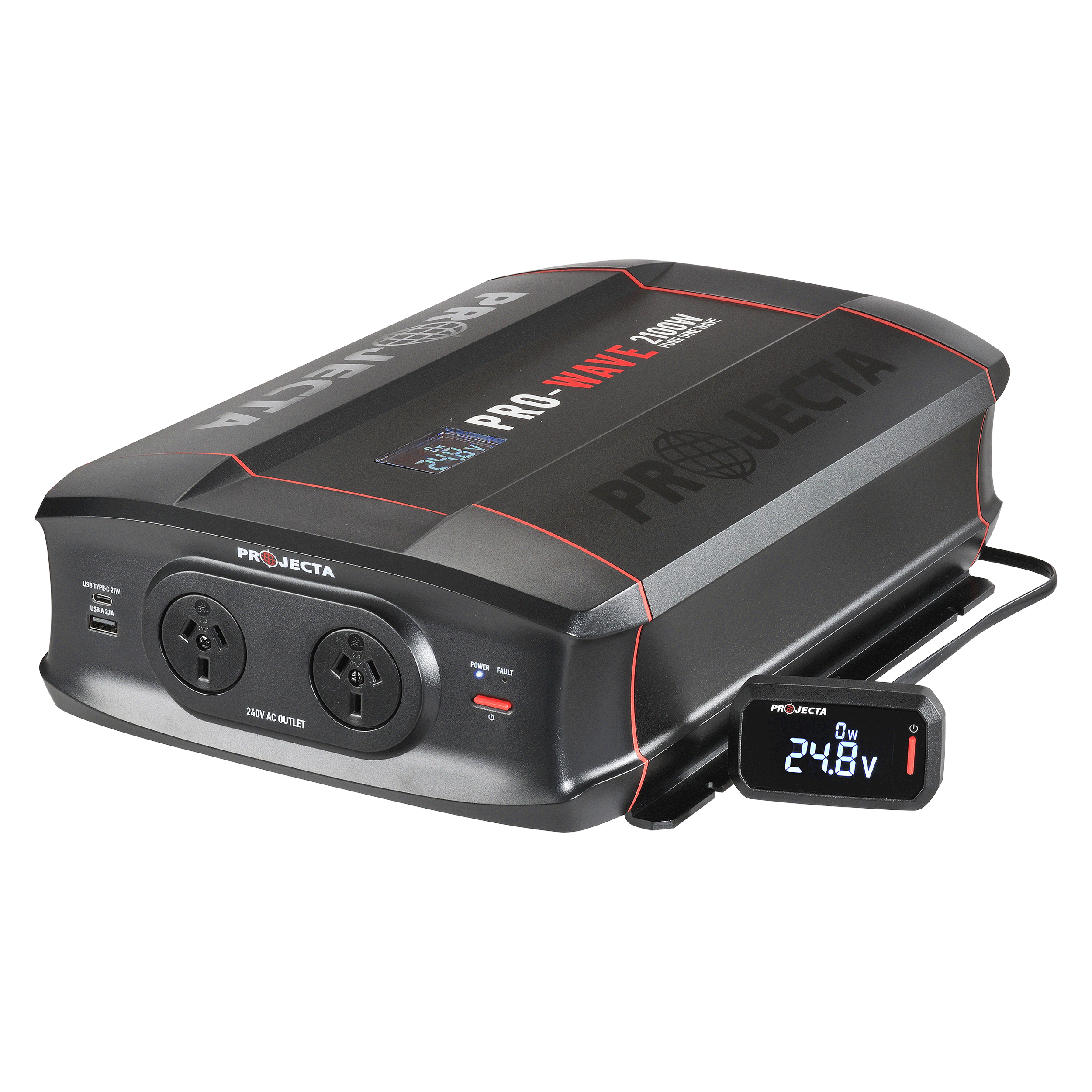 24V 2100W Pro-Wave Pure Sine Wave Inverter