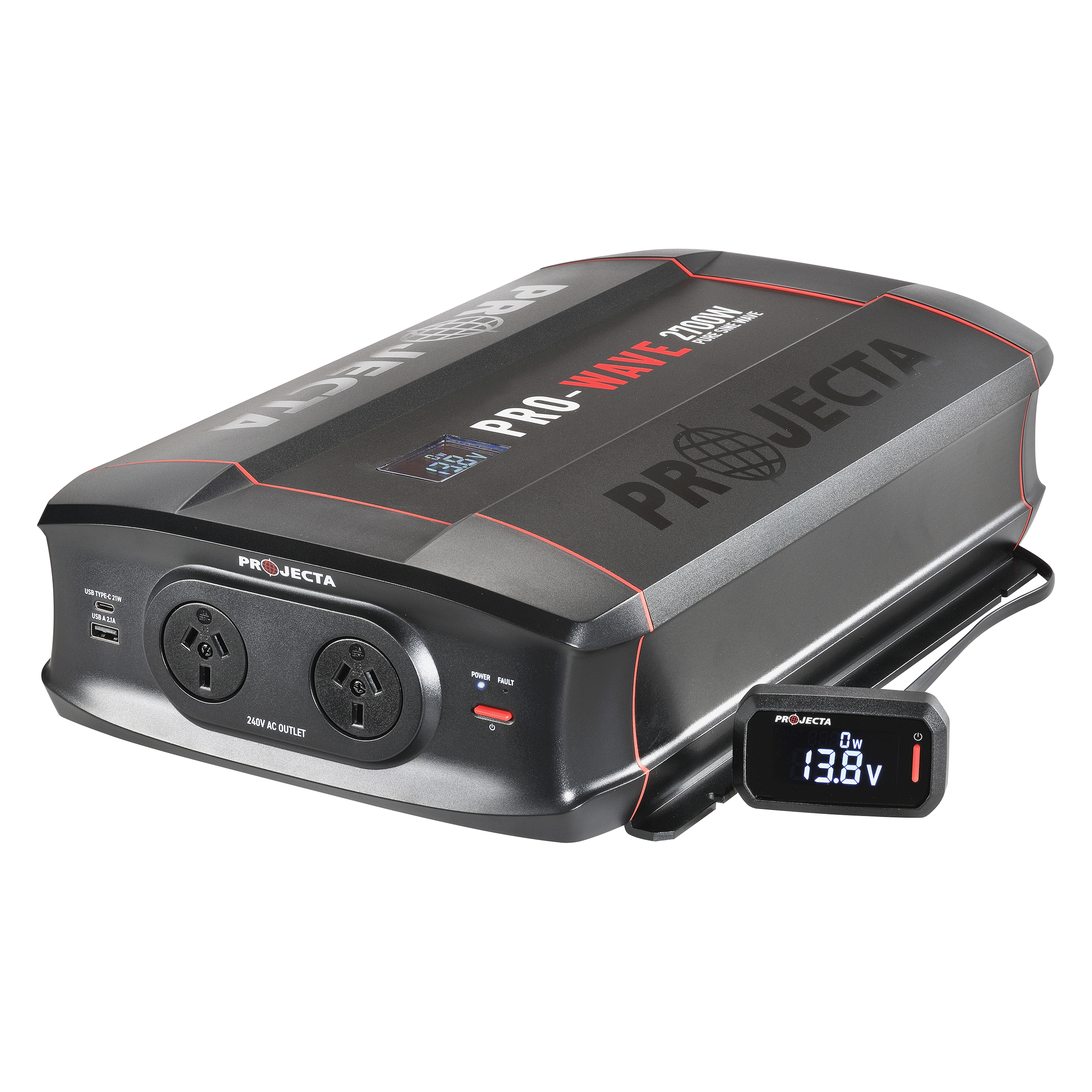12V 2700W Pro-Wave Pure Sine Wave Inverter