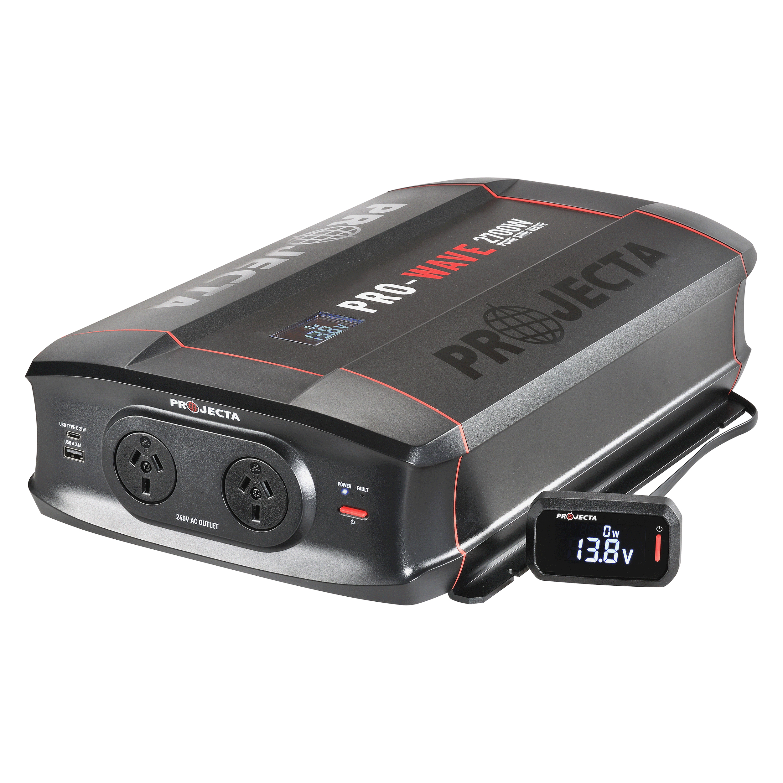 12V 2700W Pro-Wave Pure Sine Wave Inverter
