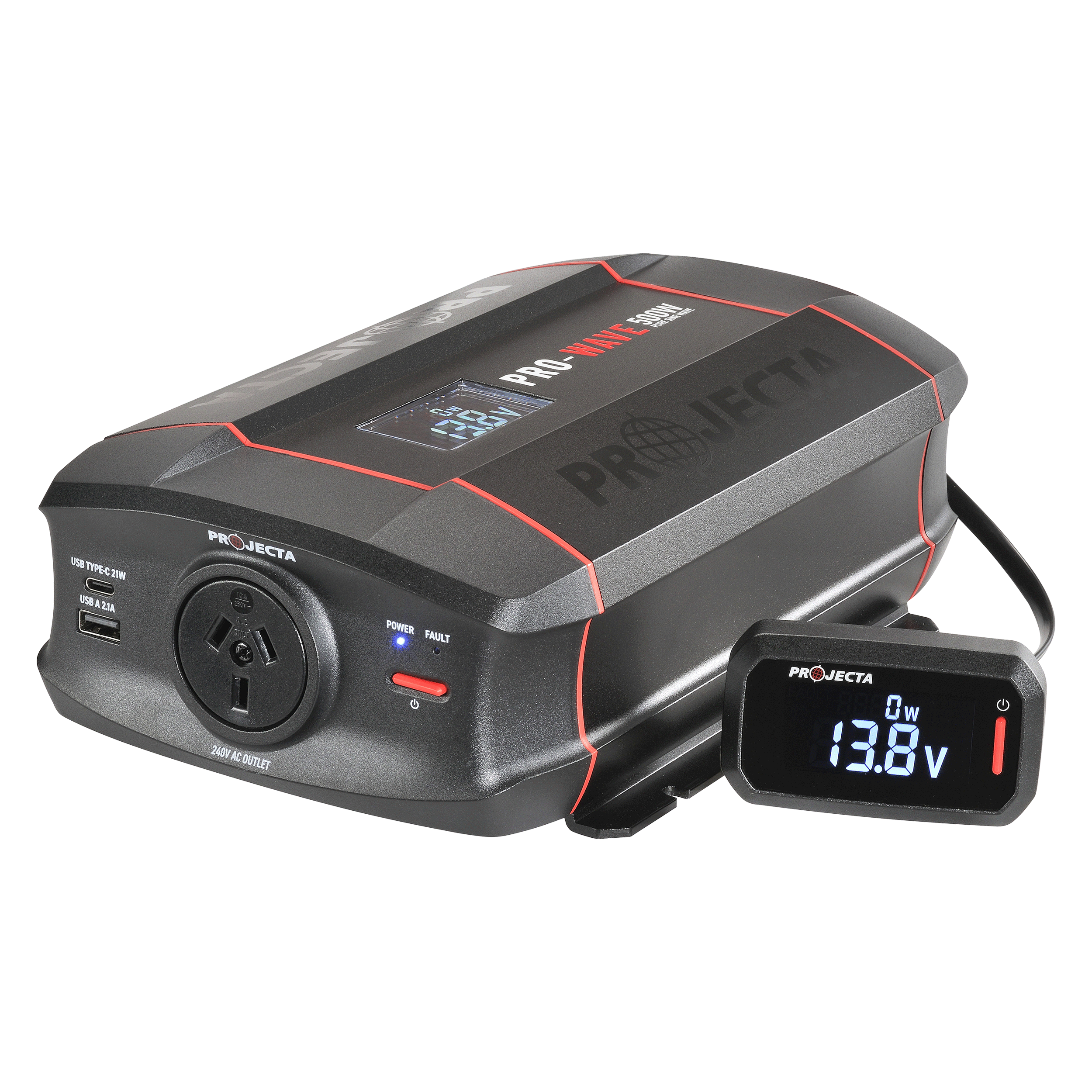 12V 500W Pro-Wave Pure Sine Wave Inverter