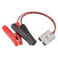 50A Connector to Battery Clamps
