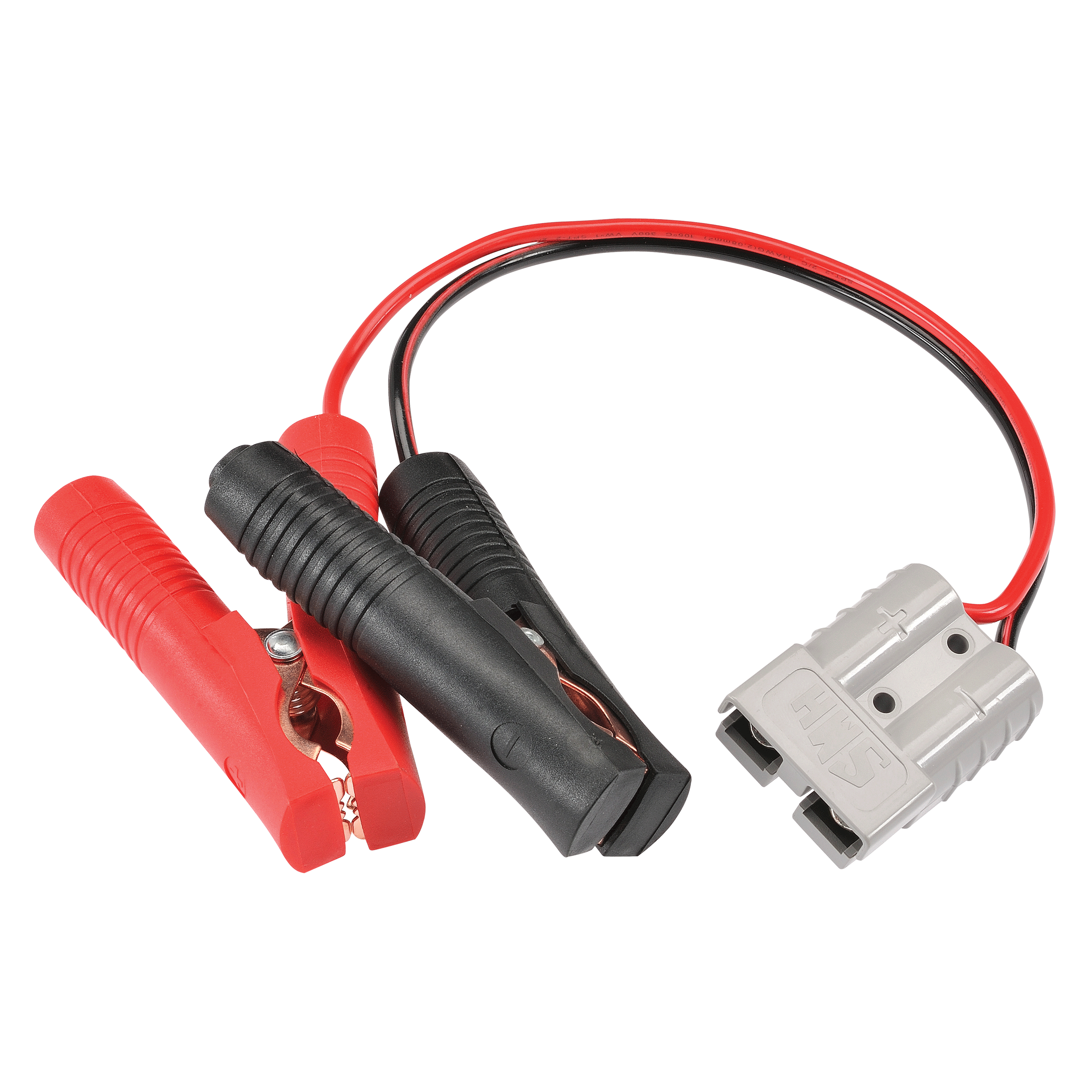 50A Connector to Battery Clamps
