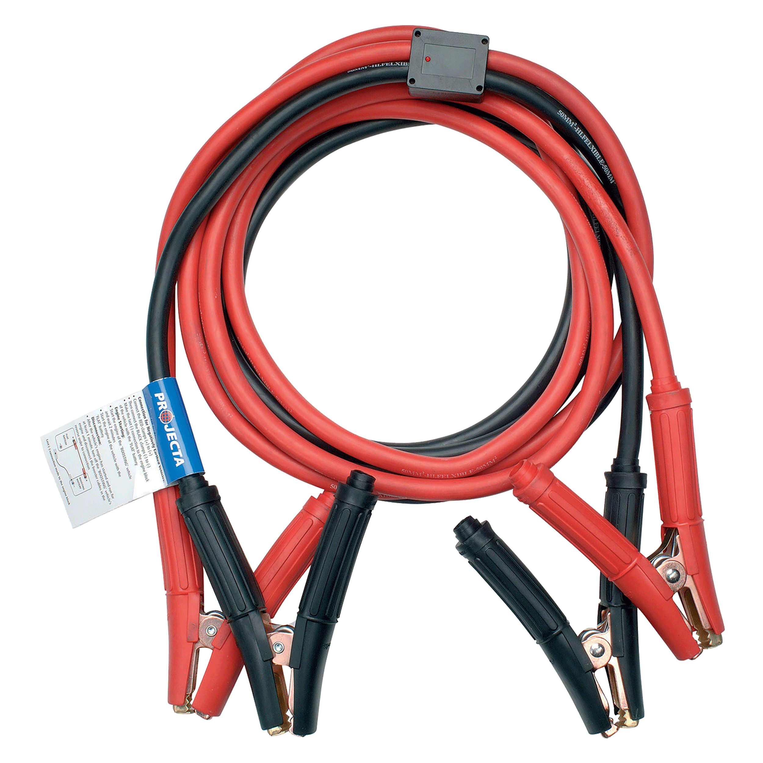 900 Amp Pure Copper Booster Cable Surge Protection 3.5m