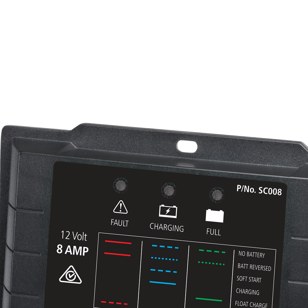 Automatic 12V 8A 4 Stage Solar Charge Controller