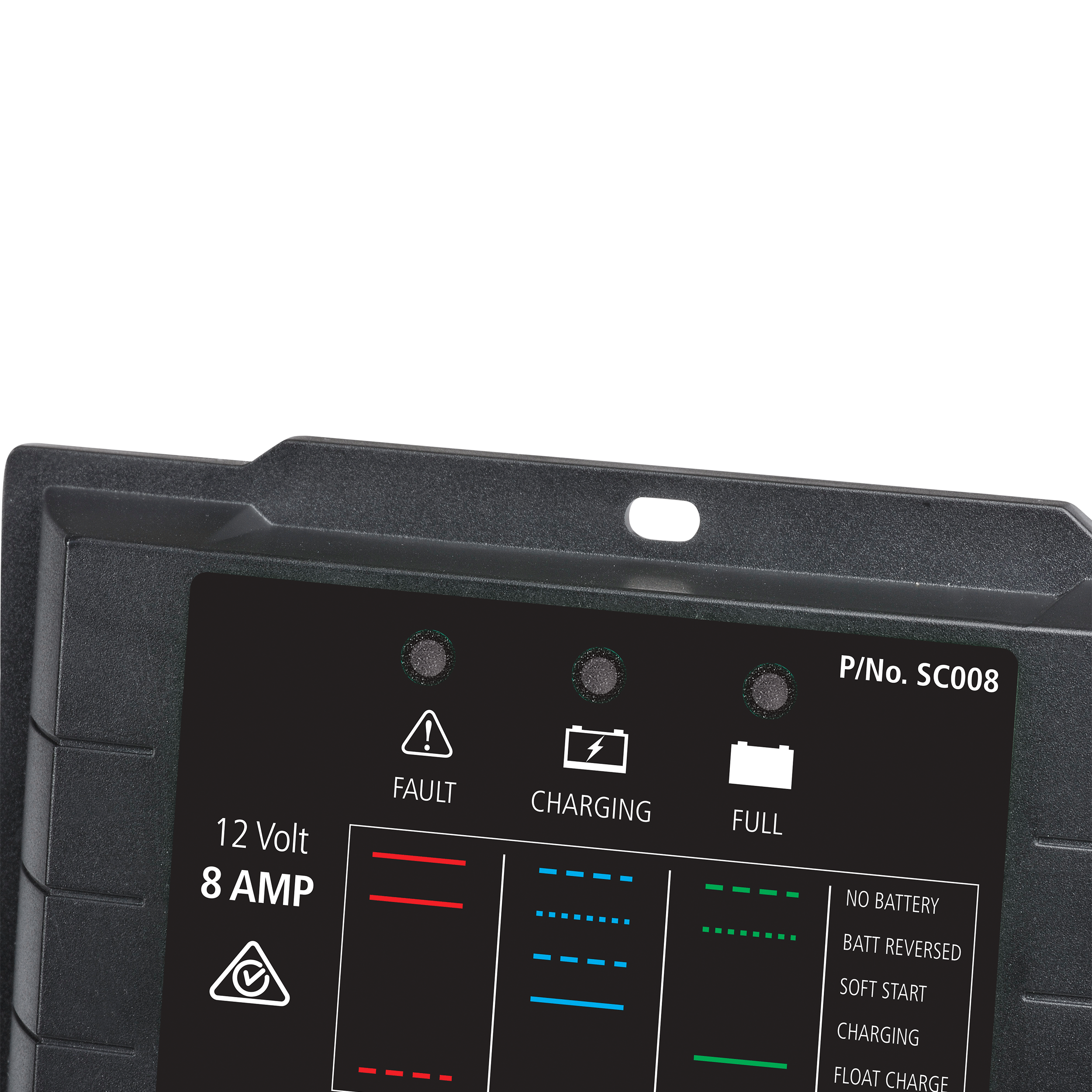 Automatic 12V 8A 4 Stage Solar Charge Controller