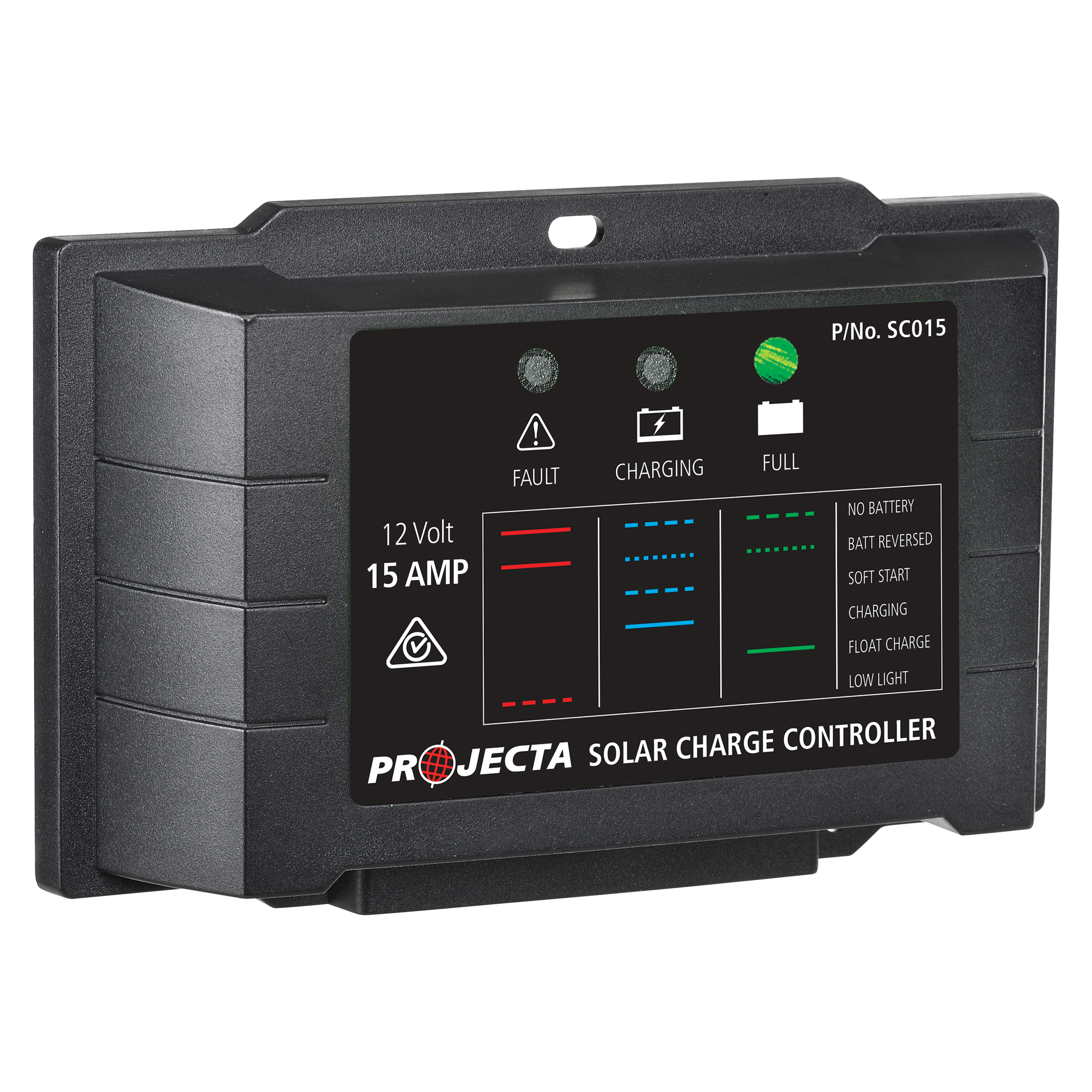 Automatic 12V 15A 4 Stage Solar Charge Controller