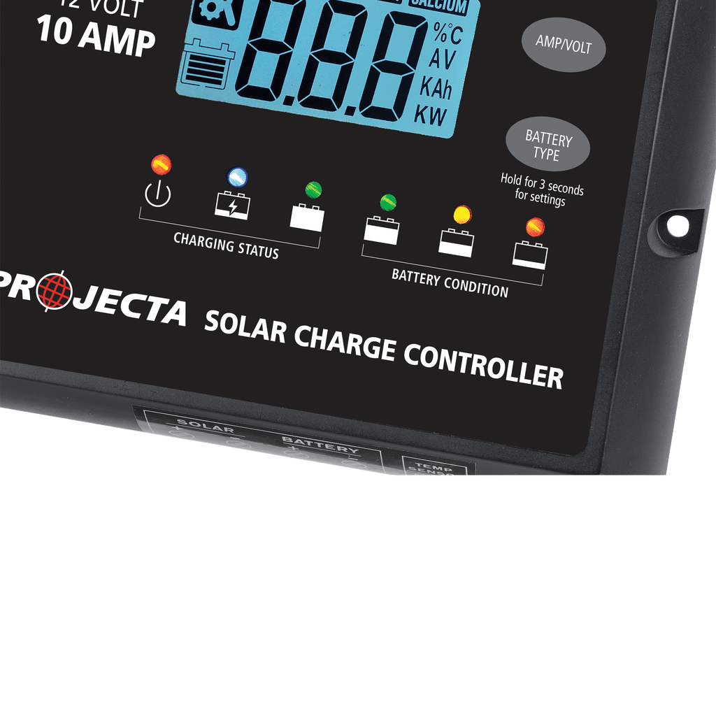 Automatic 12V 10A 4 Stage Solar Charge Controller