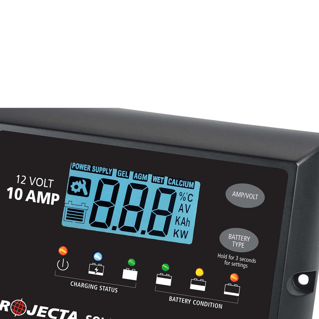 Automatic 12V 10A 4 Stage Solar Charge Controller